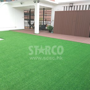 STARCO ARTTRE8 鋪設人造草坪工程