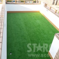 STARCO ARTTRE8 鋪設人造草坪工程