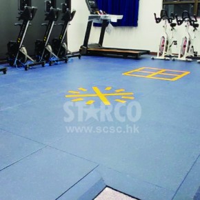 STARCO GYSPF6 健身室及室內運動地板工程