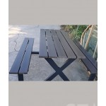 STARCO PWRBT1 戶外連體塑木枱凳套装