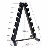 STARCO HXR714 六角包膠啞鈴架 STARCO HXR714 六角包膠啞鈴架