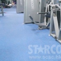 STARCO FLMT20 健身室地板 環保防滑卷裝地墊工程