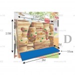STARCO CLBW200 室內兒童感統訓練木質攀爬牆(底板圖像款) (Indoor Sensory Training Kids Wooden Climbing Panel with Pictures) 