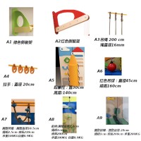 STARCO CLBW201室內兒童感統訓練木質攀爬牆 (Indoor Sensory Training Wooden Climbing Panel)