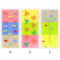 STARCO CLMXC6 兒童感統訓練混合攀爬牆组合 (Sensory Training Enhanced Climbing Panel)