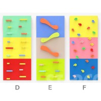 STARCO CLMXC6 兒童感統訓練混合攀爬牆组合 (Sensory Training Enhanced Climbing Panel)