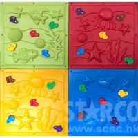 STARCO CLPTC4 兒童感統訓練塑膠攀爬牆组合 (Sensory Training Plastic Climbing Panel)