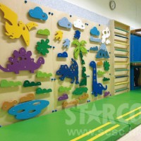 STARCO CLBW201室內兒童感統訓練木質攀爬牆 (Indoor Sensory Training Wooden Climbing Panel)
