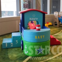 STARCO SFBT192兒童感統活動 軟體爬滑組合小氣船