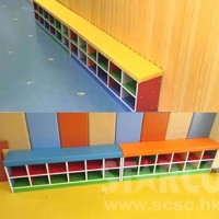 STARCO SHBC40幼兒園鞋櫃長凳
