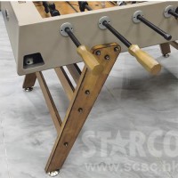 STARCO CSWP1206斜腳型實木足球檯