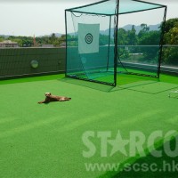 STARCO ARTTRE8 鋪設人造草坪工程
