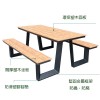 OPTC180 戶外連體塑木桌椅組合 