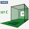 STARCO PG077 高爾夫球發球練習網套裝