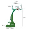 SCH305 鋼製平箱籃球架