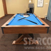 STARCO SG190 仿古木多功能 美式桌球/英式桌球/會議桌(3合1)
